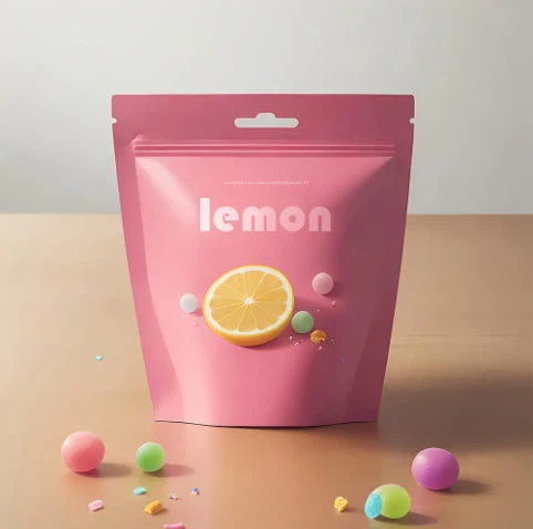 Популярна пластмасова торбичка за храна Пластмасова торбичка с цип по поръчка Опаковане на пластмасови торбички за храна