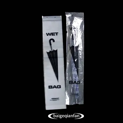 Прозрачна пластмасова чанта за опаковане на чадър